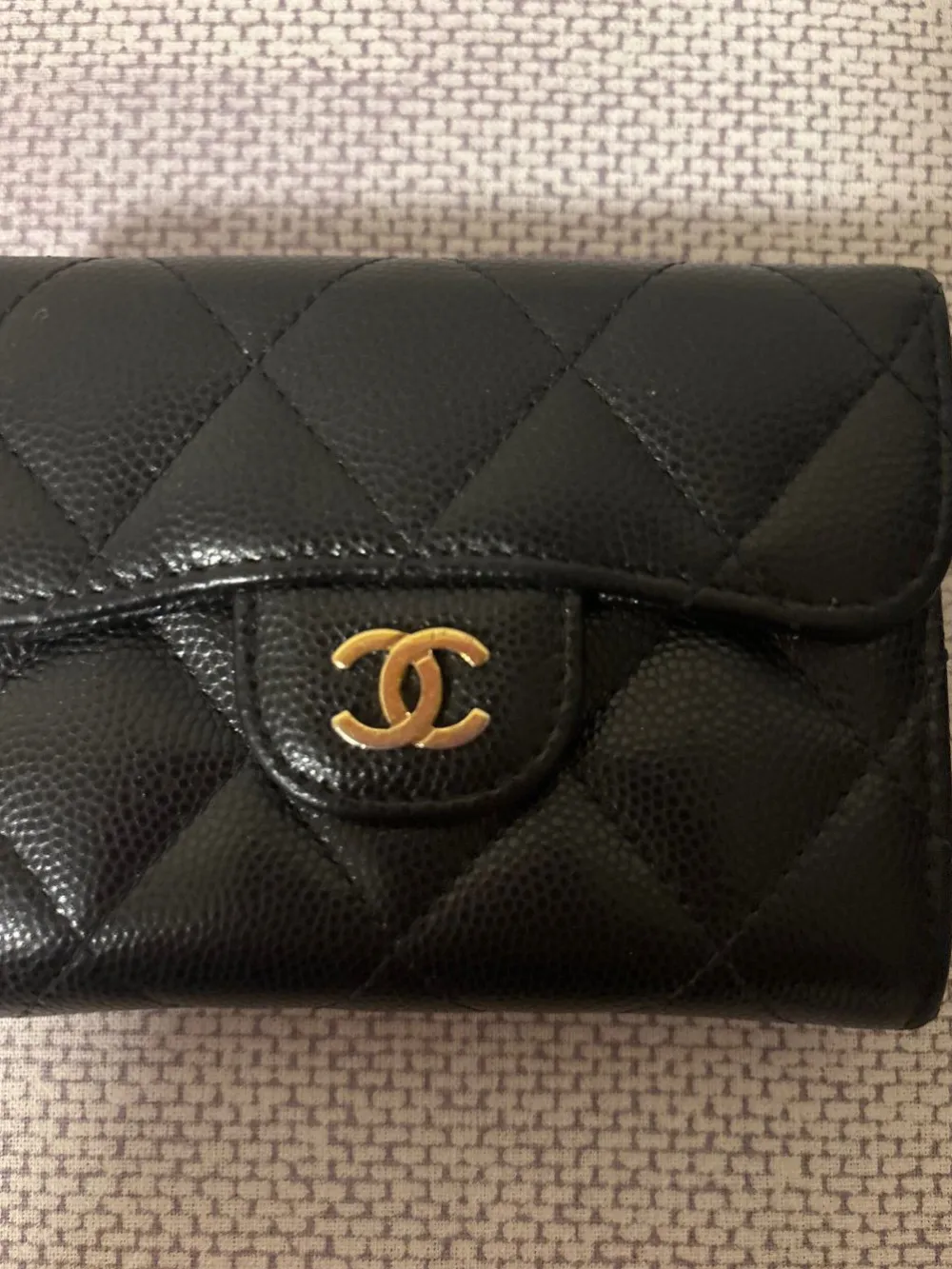 Geldbörsen>Chanel Geldbörse schwarz