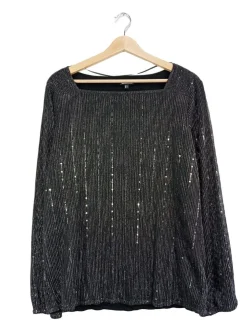 Glanzbluse Größe 42-Kenny S. New