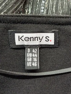 Glanzbluse Größe 42-Kenny S. New