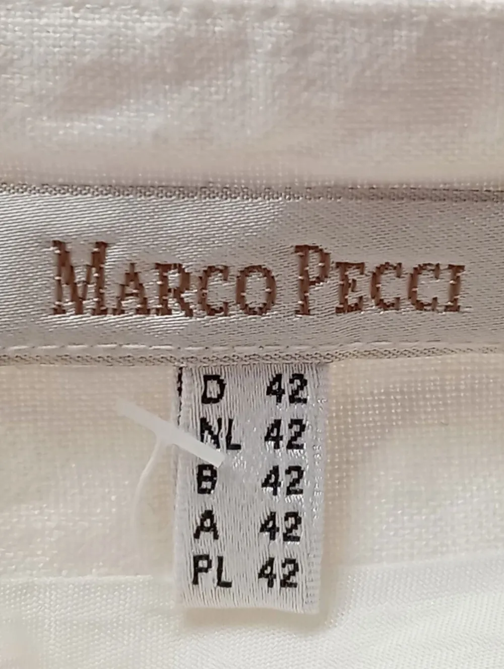 Röcke>Marco Pecci Glockenrock Größe 42 weiß