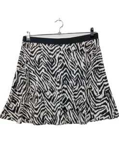 Röcke>H&M Glockenrock Größe 44 weißschwarz