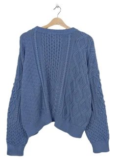 Pullover>Von&Zu Grobstrickpullover Größe 40 blau