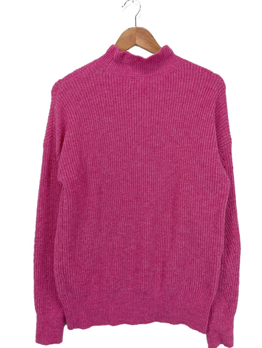Pullover>Geisha Grobstrickpullover Größe 38 pink