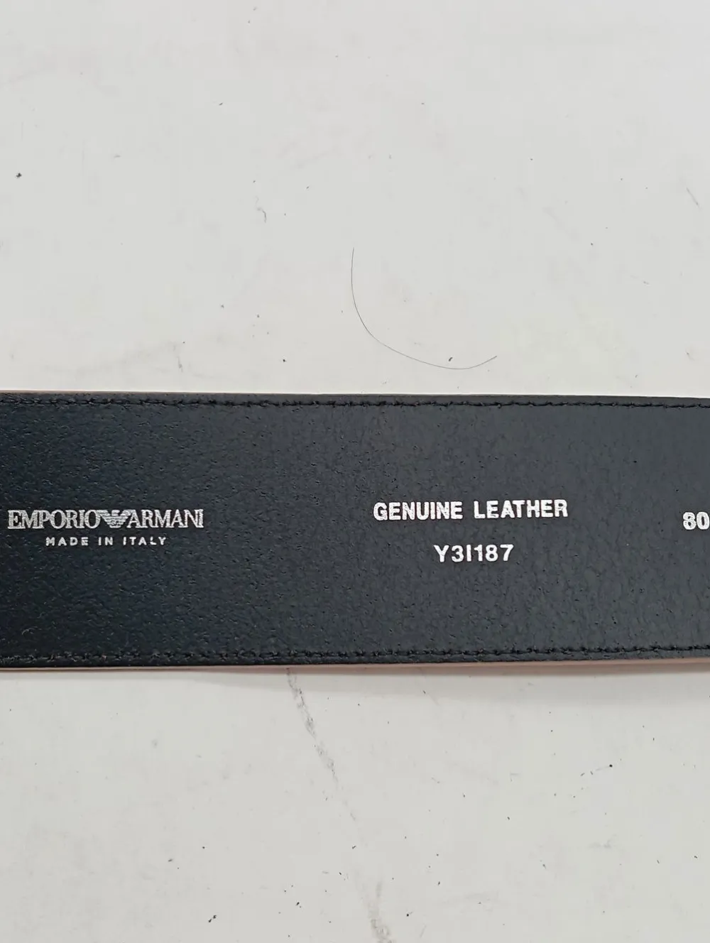 Gürtel>Armani Gürtelschnalle Größe 80 nude