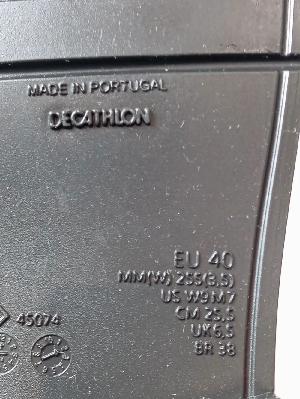 Stiefel>Decathlon Gummistiefel Größe 40 schwarz