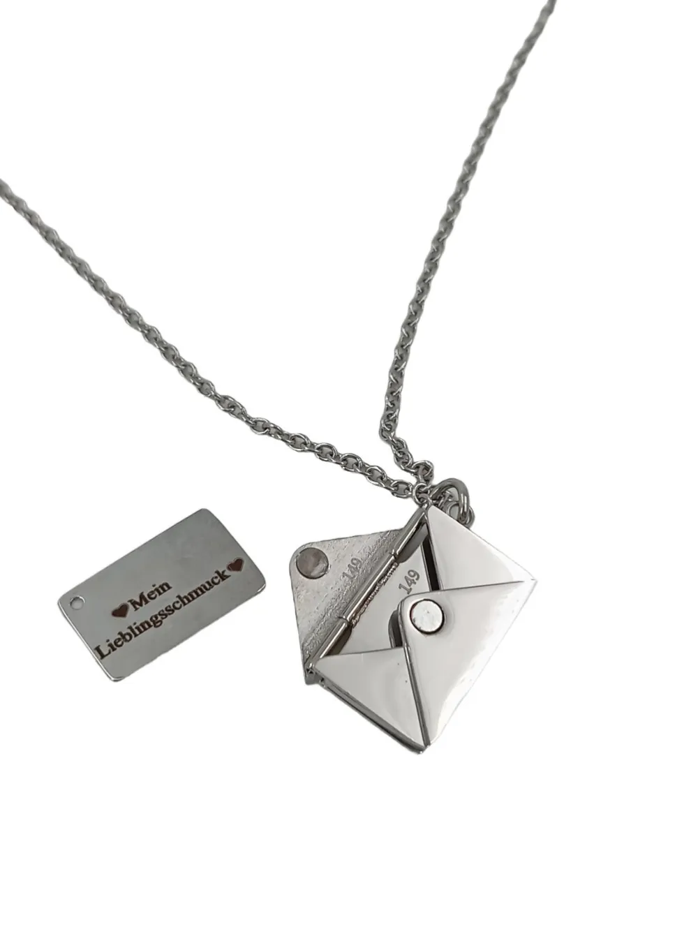 Ketten> Halskette silberfarben