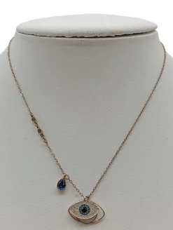 Ketten>Swarovski Halskette goldfarben