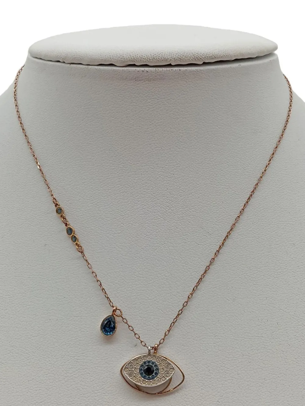 Ketten>Swarovski Halskette goldfarben