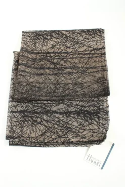 Tücher>Hammer Halstuch schwarzgraubraun