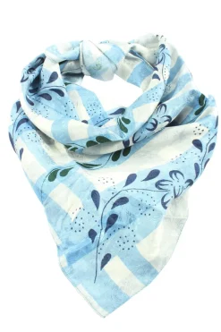 Tücher>owa Halstuch blauweiß