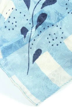 Tücher>owa Halstuch blauweiß