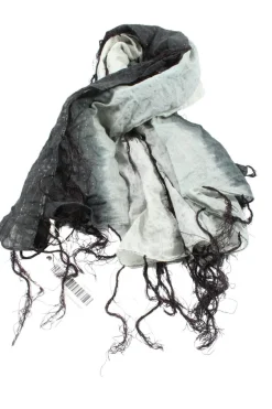 Tücher>SP Halstuch hellgrauschwarz