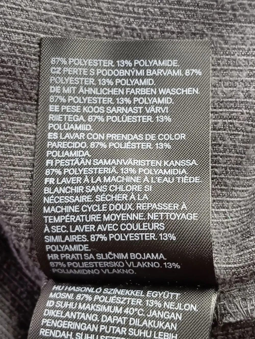 Blusen>H&M L.O.G.G. Hemd-Bluse Größe 42 hellgrau