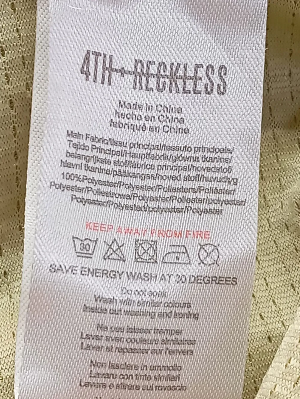 Hemd-Bluse Größe 38-4TH & RECKLESS Online