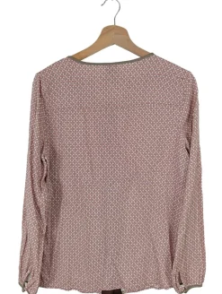 Blusen>C'est Paris Hemd-Bluse Größe 38 pinkbraun