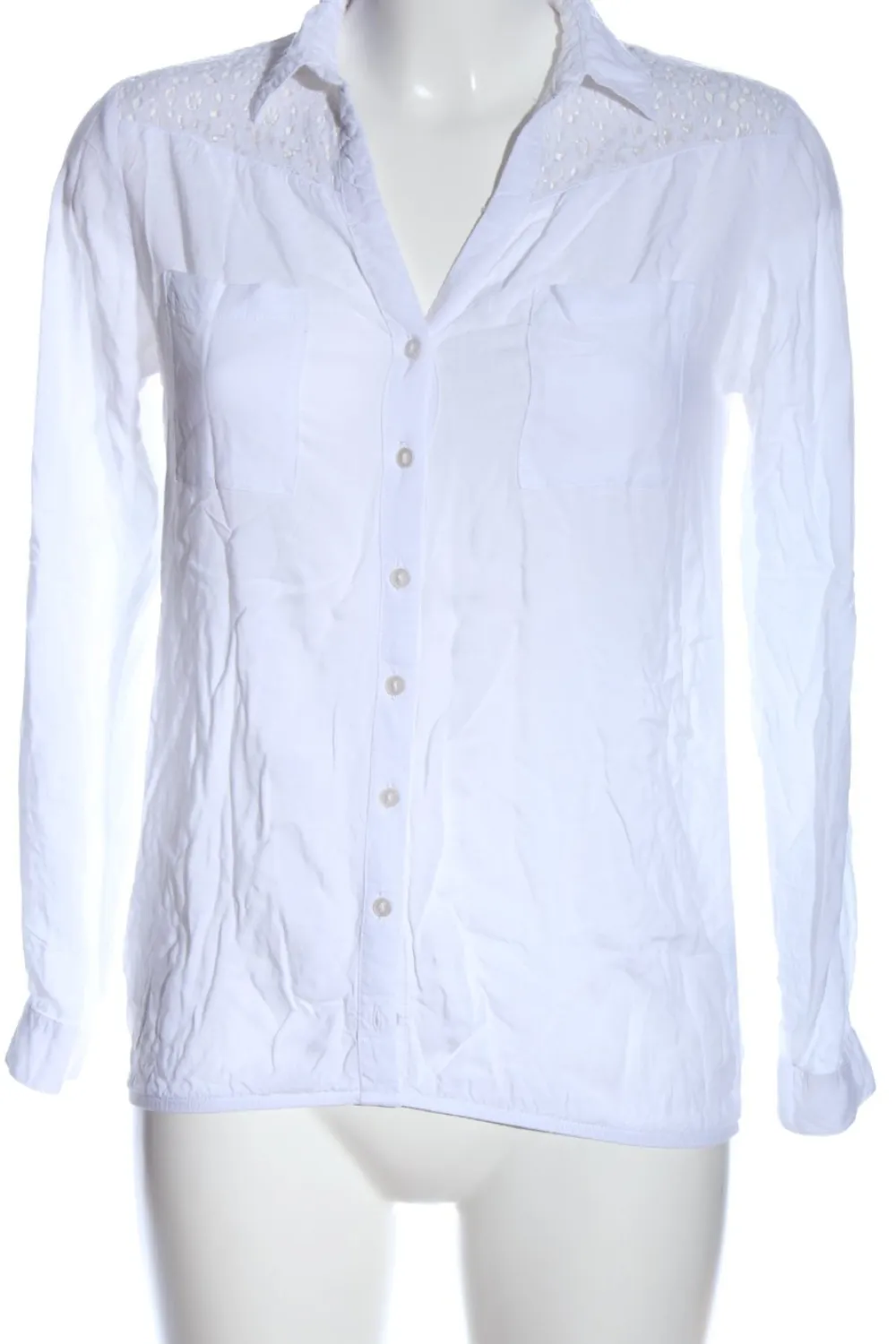 Blusen>Tally Weijl Hemd-Bluse Größe 36 weiß