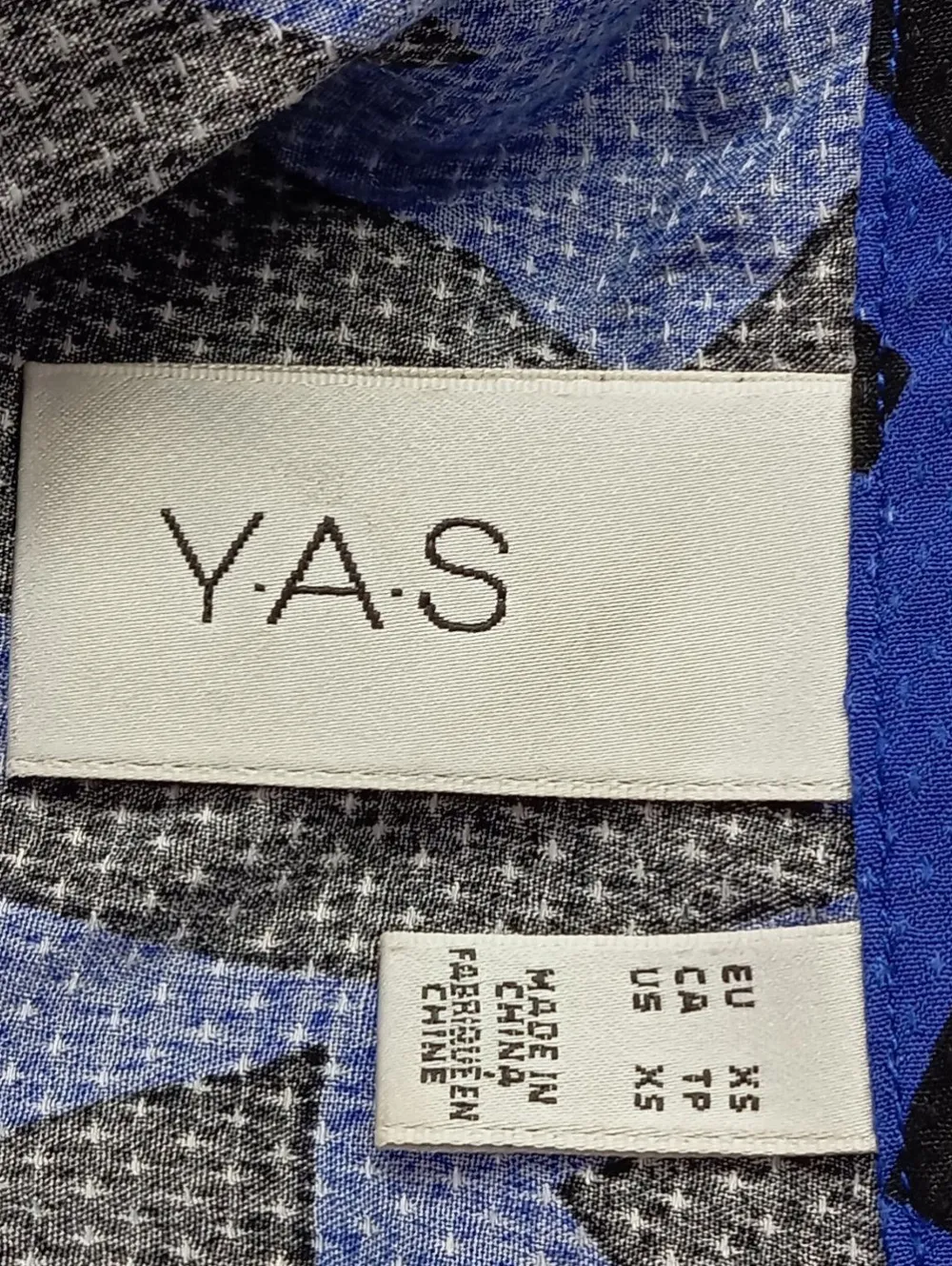 Hemd-Bluse Größe 34-YAS Clearance