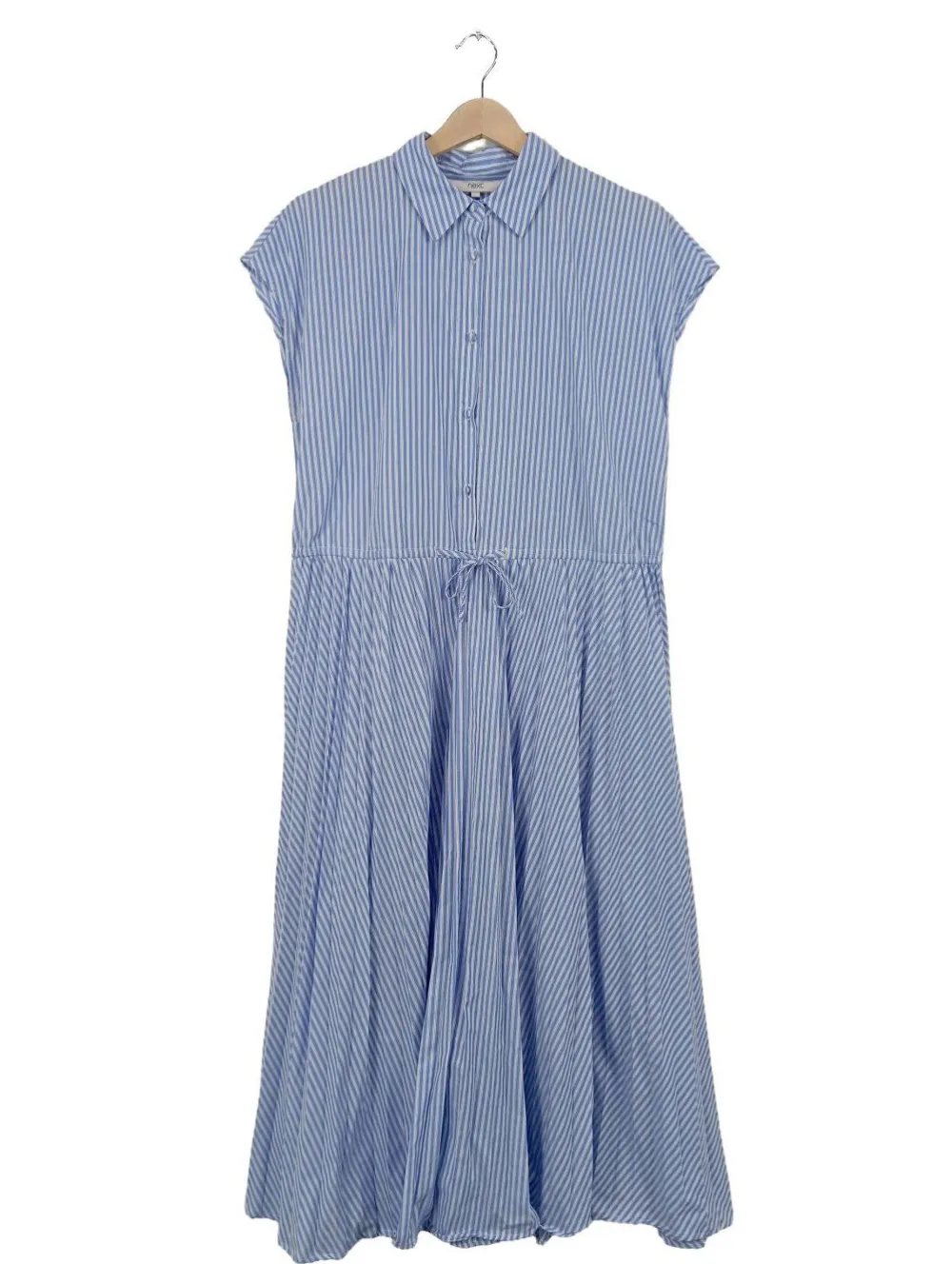 Kleider>Next Hemdblusenkleid Größe 38 blau