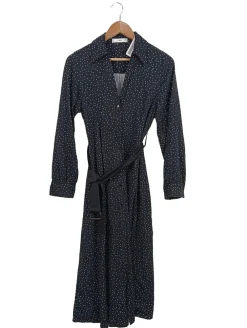 Kleider>MNG Hemdblusenkleid Größe 34 hellgrau