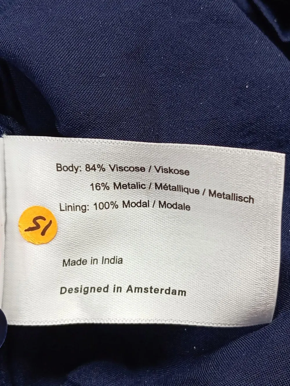 Hemdblusenkleid Größe 38-POM Amsterdam Hot