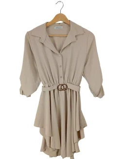 Hemdblusenkleid Größe 38-Lemon light Online