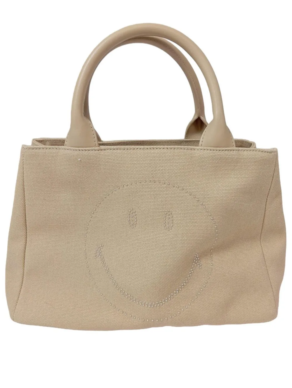 Henkeltaschen>SMILEY Henkeltasche creme