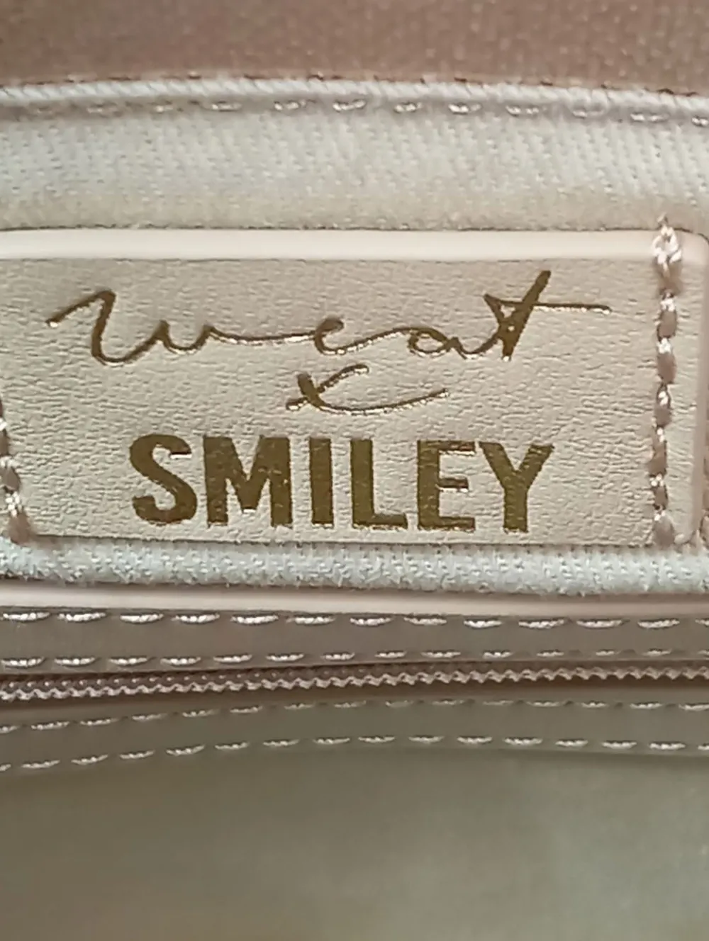 Henkeltaschen>SMILEY Henkeltasche creme