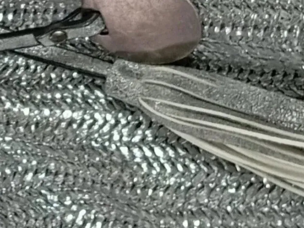 Henkeltaschen> Henkeltasche silberfarben