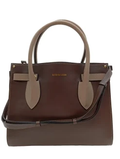 Henkeltaschen>Caterina Lucchi Henkeltasche schwarzbraun