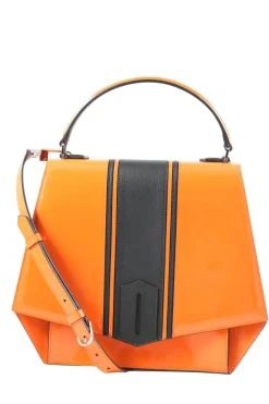 Henkeltaschen>BYREDO Henkeltasche orangeschwarz