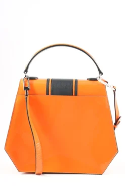 Henkeltaschen>BYREDO Henkeltasche orangeschwarz
