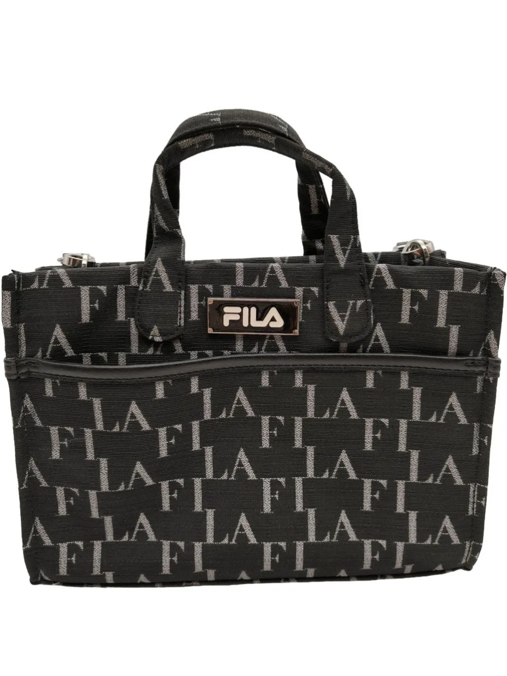 Henkeltaschen>Fila Henkeltasche schwarzhellgrau