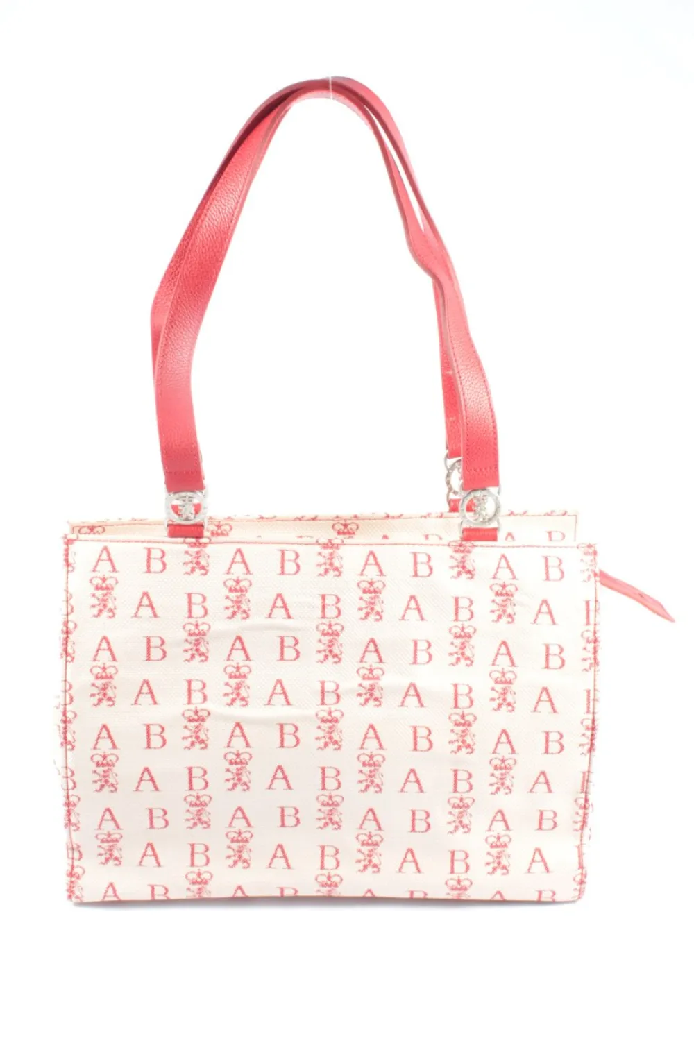 Henkeltaschen>Bea Auersperg Henkeltasche wollweißrot