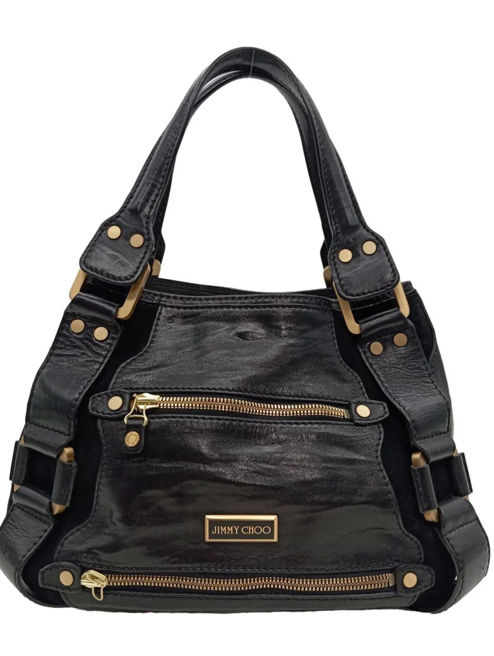 Henkeltaschen>Jimmy Choo Henkeltasche schwarz