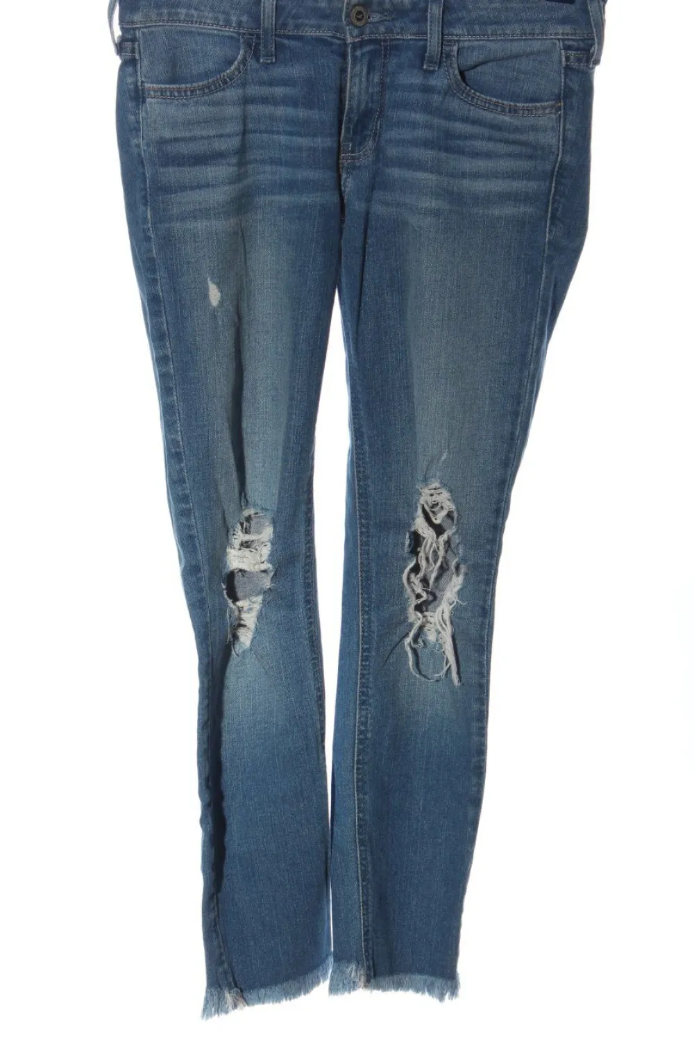 Jeans>Hollister Hüftjeans Größe 34 blau