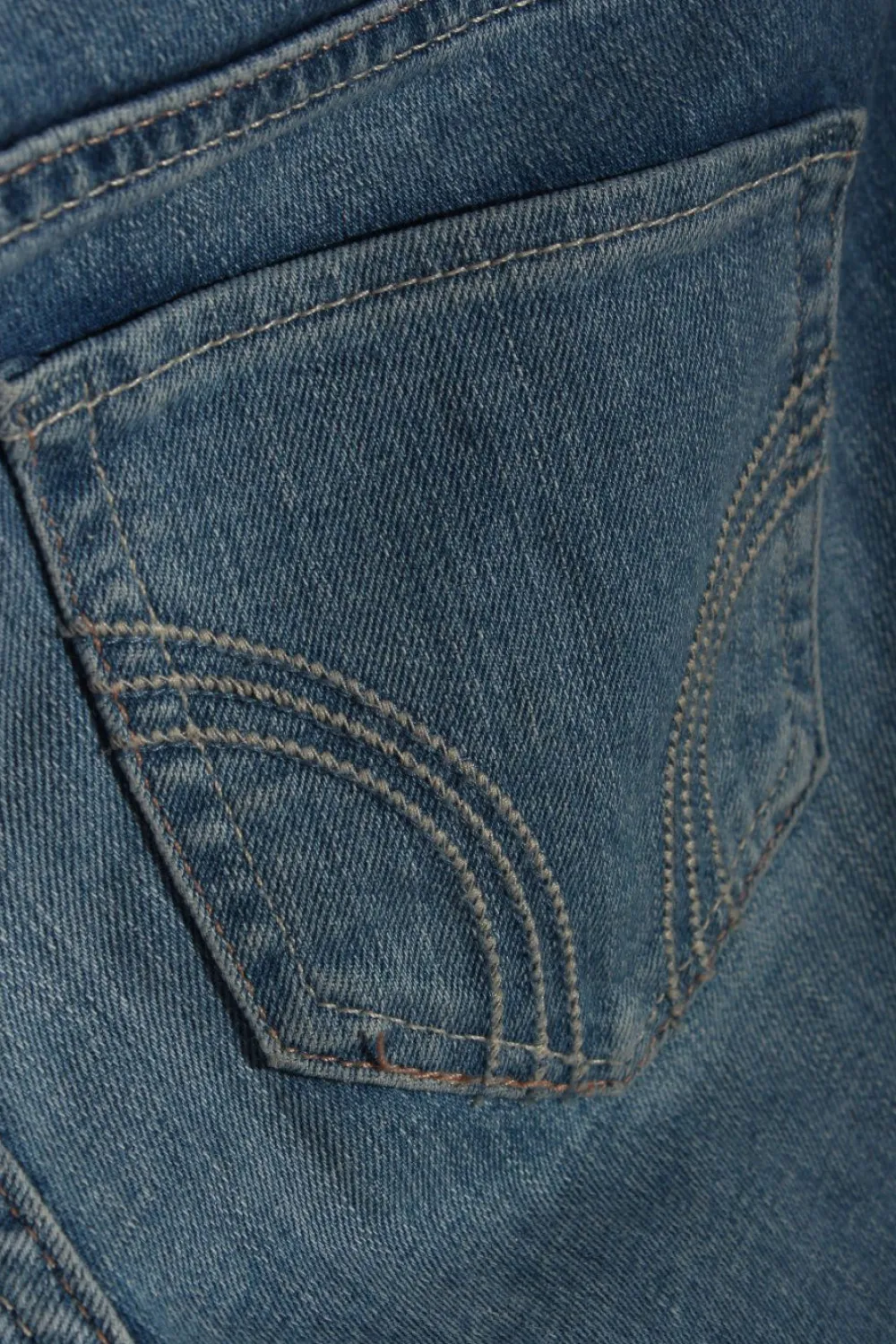 Jeans>Hollister Hüftjeans Größe 34 blau