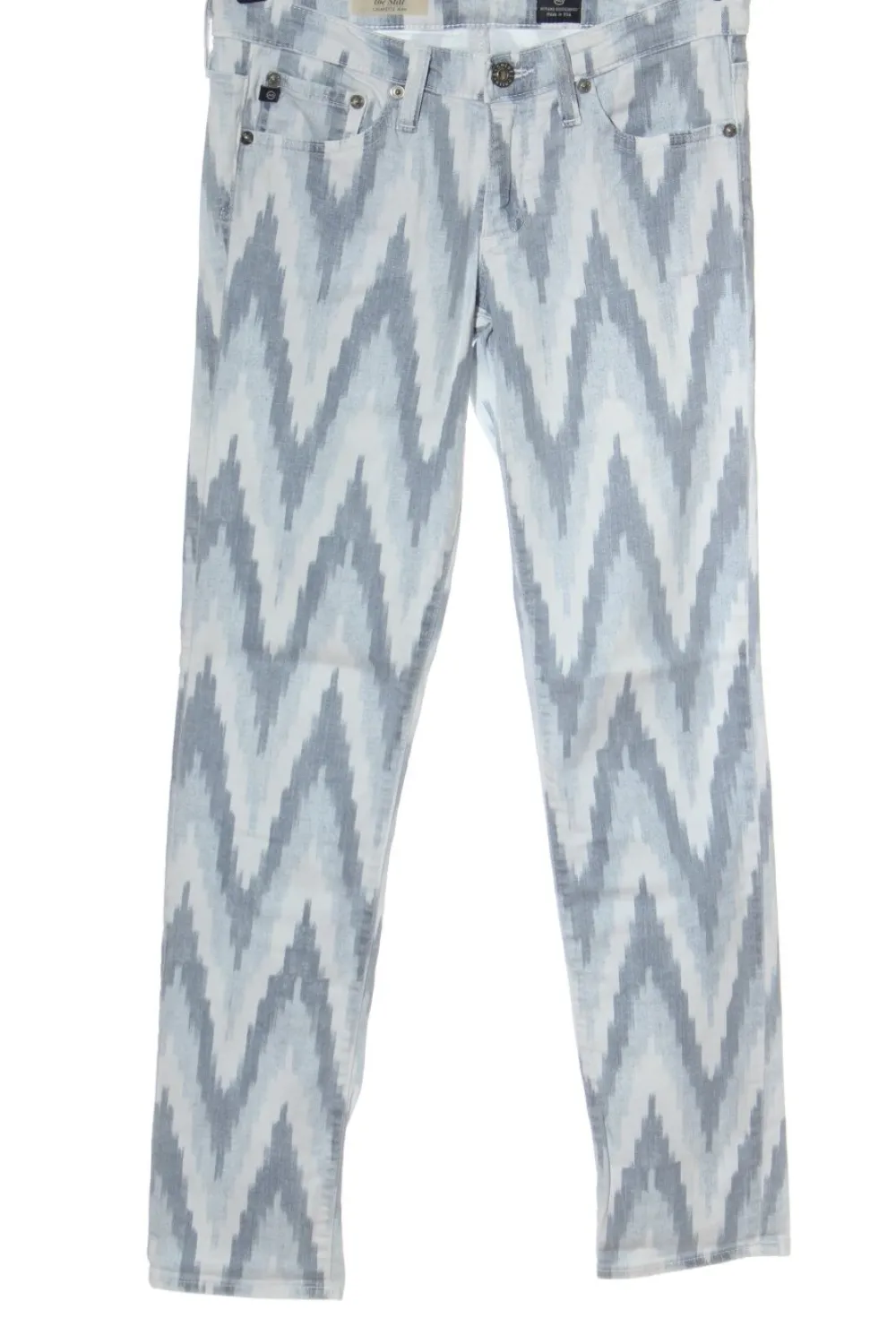 Jeans>Adriano Goldschmied Hüftjeans Größe 36 weißhellgrau