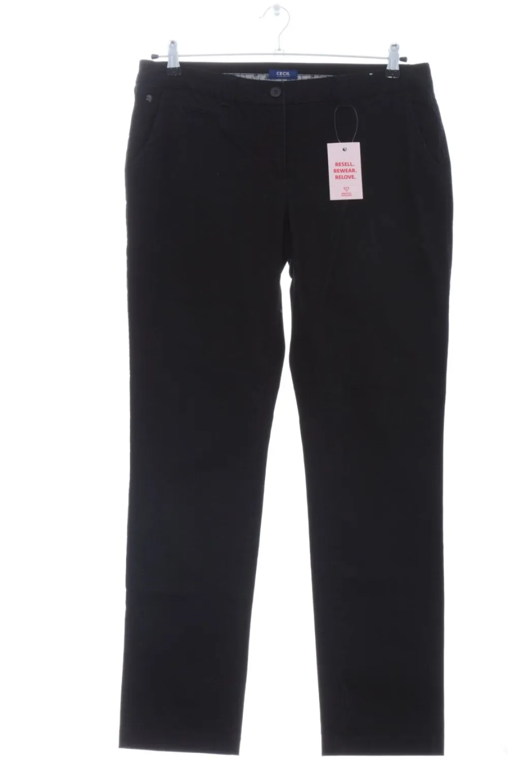 Jeans>Cecil Hüftjeans Größe 42 schwarz