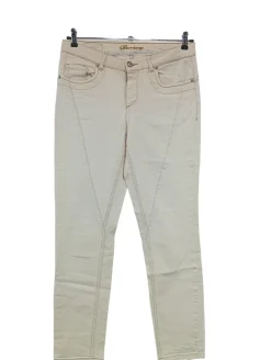 Jeans>Deerberg Hüftjeans Größe 40 wollweiß