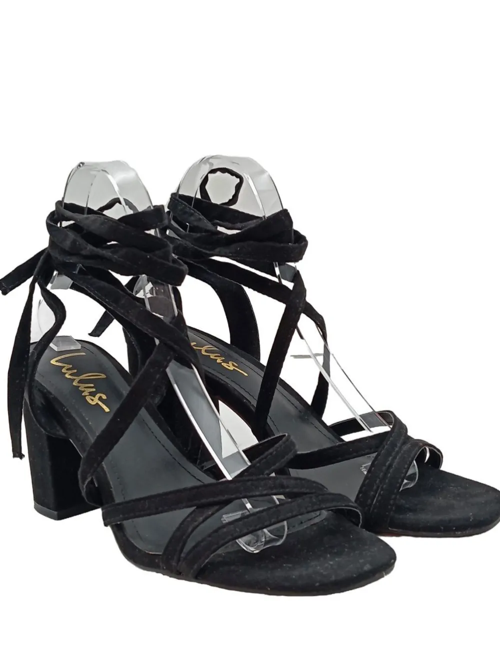 Sandaletten>Lulus High Heel Sandaletten Größe 39 schwarz