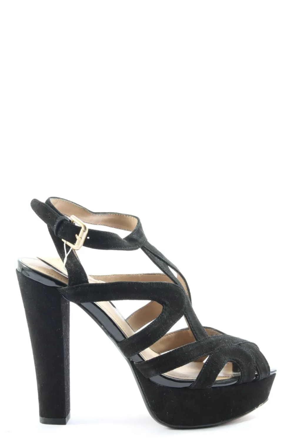 Sandaletten>Zara Basic High Heel Sandaletten Größe 37 schwarz
