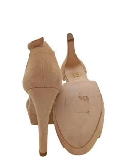 Sandaletten>The Kooples High Heel Sandaletten Größe 39 nude
