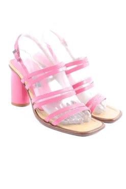 Sandaletten>Bally High Heel Sandaletten Größe 37 pinkbraun