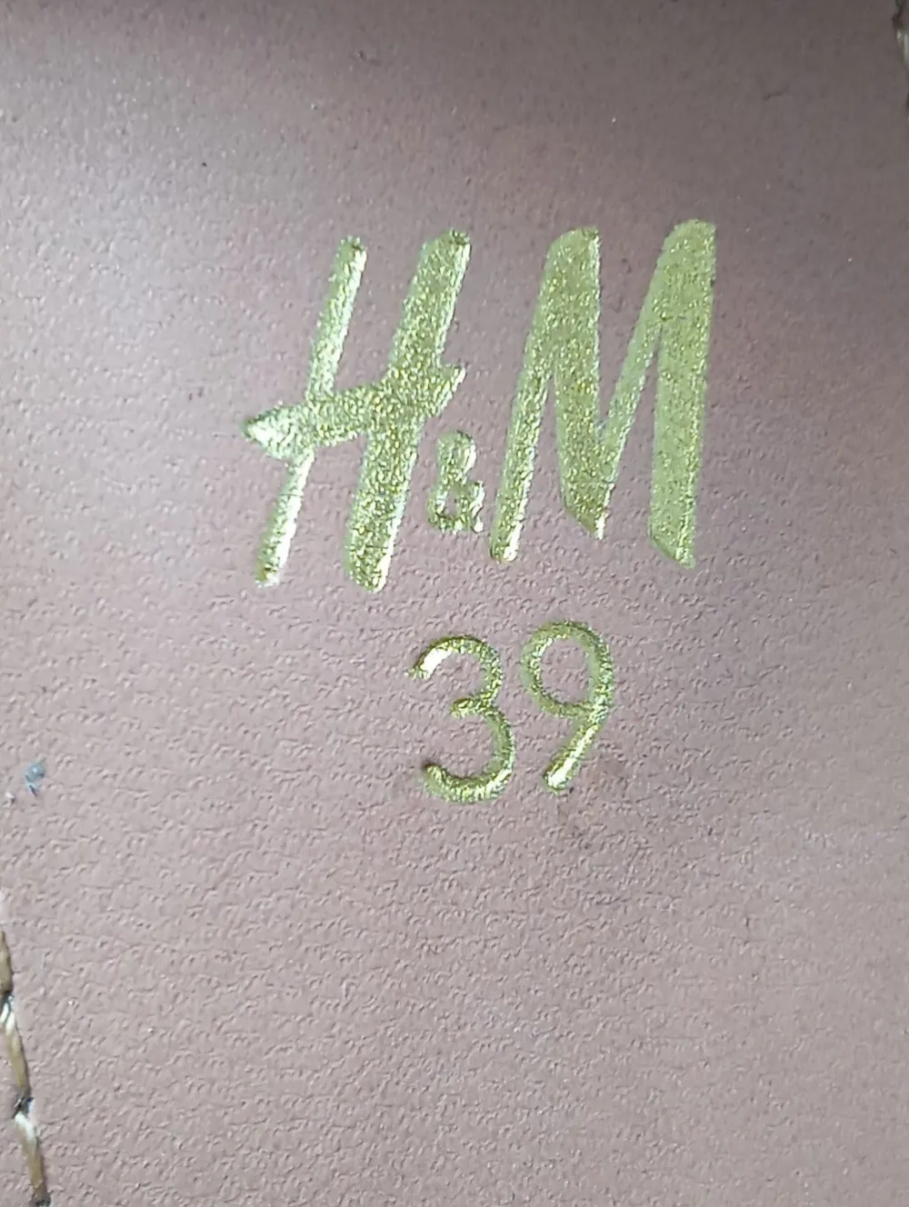 Sandaletten>H&M High Heel Sandaletten Größe 39 braun