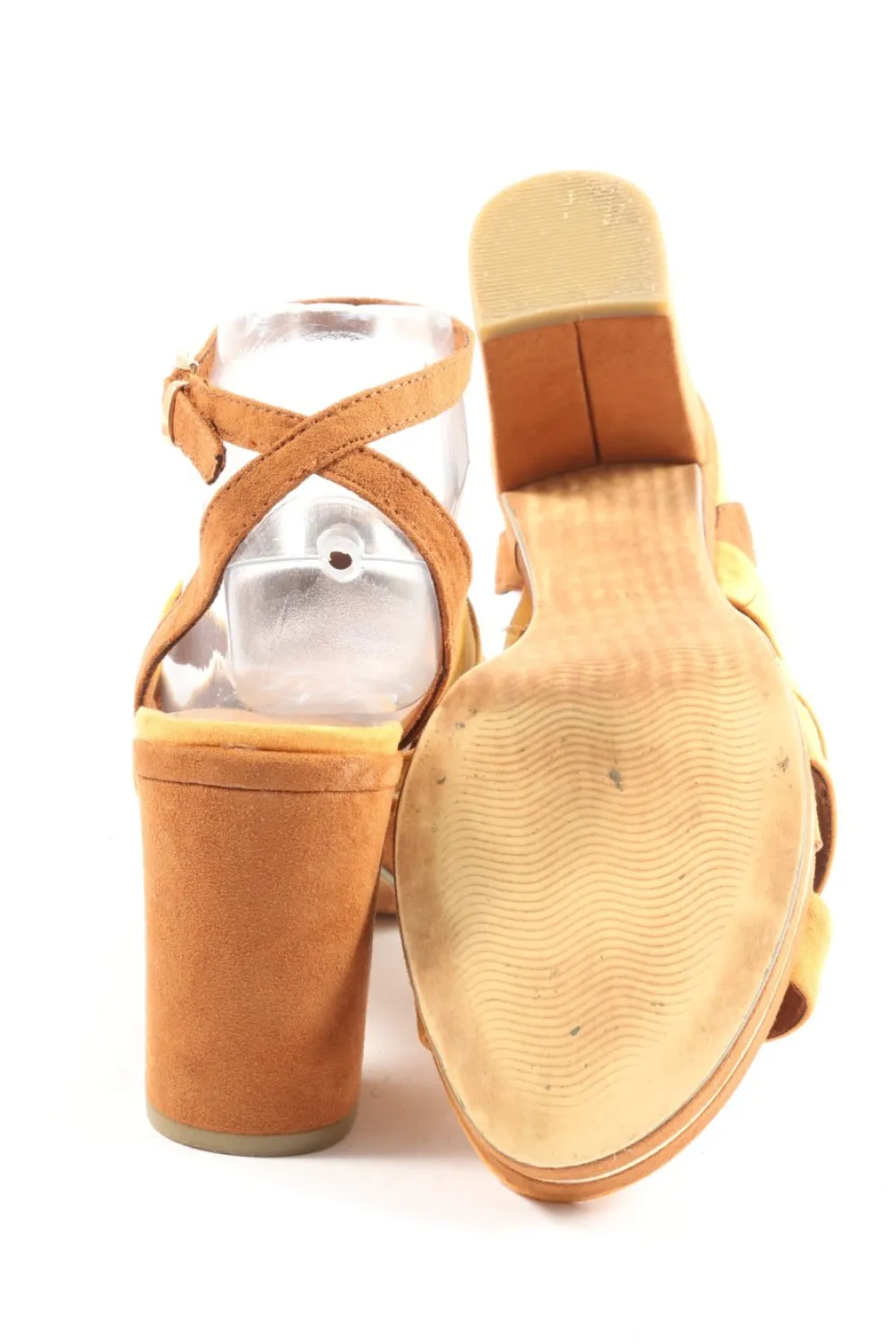 Sandaletten>Marco tozzi High Heel Sandaletten Größe 38 braunhellorange