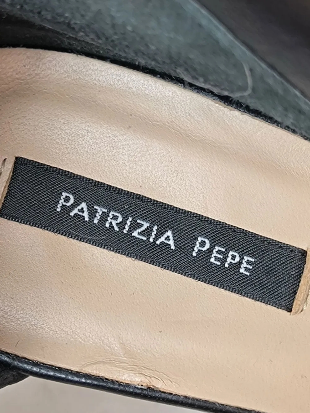 Sandaletten>Patrizia Pepe High Heel Sandaletten Größe 39 schwarz