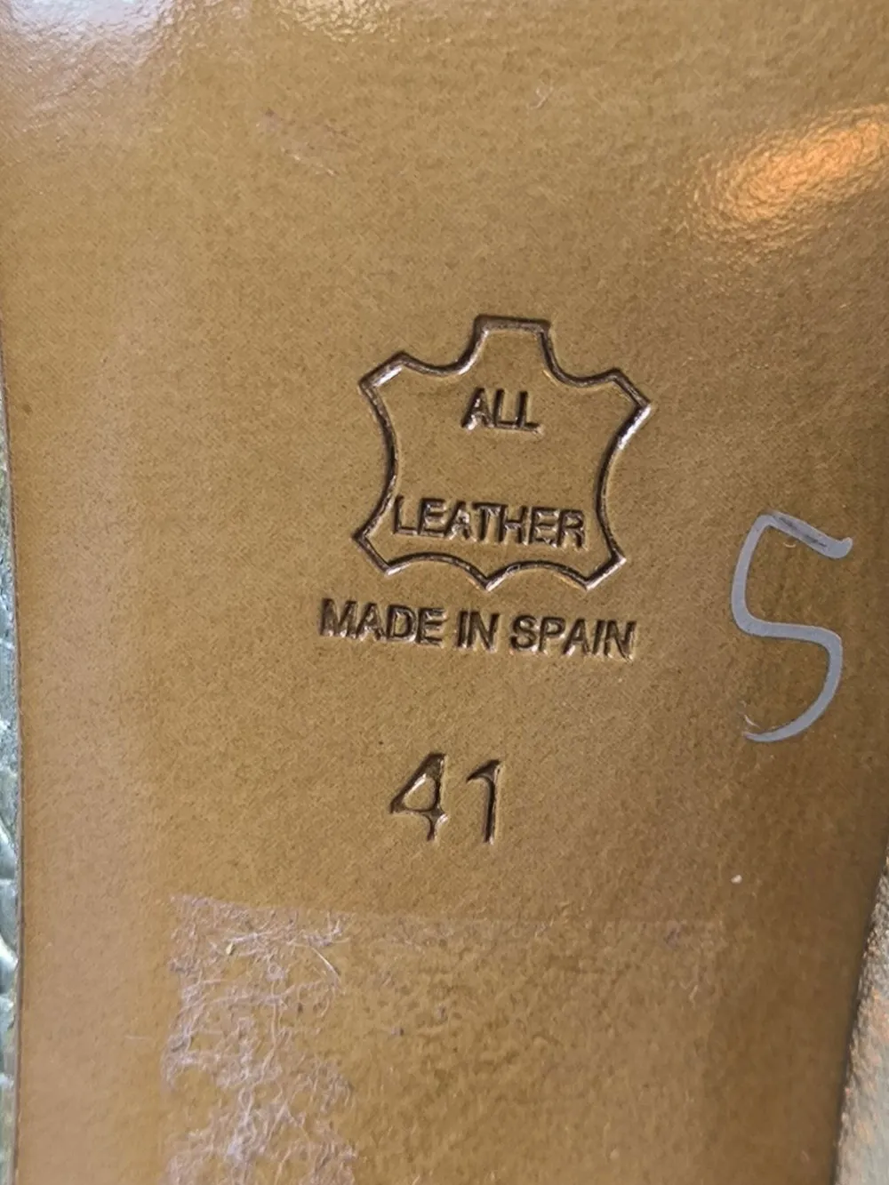 Sandaletten>Peter Hahn High Heel Sandaletten Größe 41 goldfarben