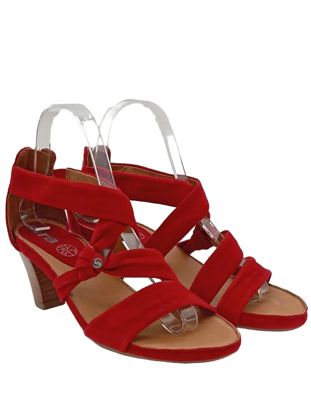 Sandaletten>ara High Heel Sandaletten Größe 36,5 rot