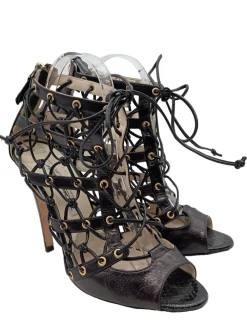 High Heel Sandaletten Größe 39-Brian Atwood New