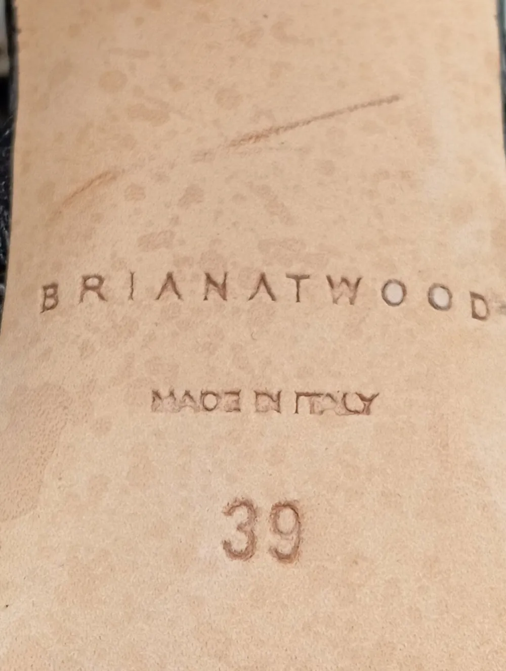 High Heel Sandaletten Größe 39-Brian Atwood New